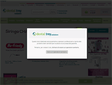 Tablet Screenshot of dentaltrey.it